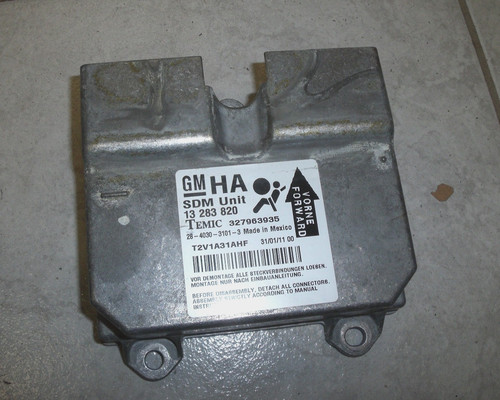 Airbag steuergerät opel corsa - steuergerät,